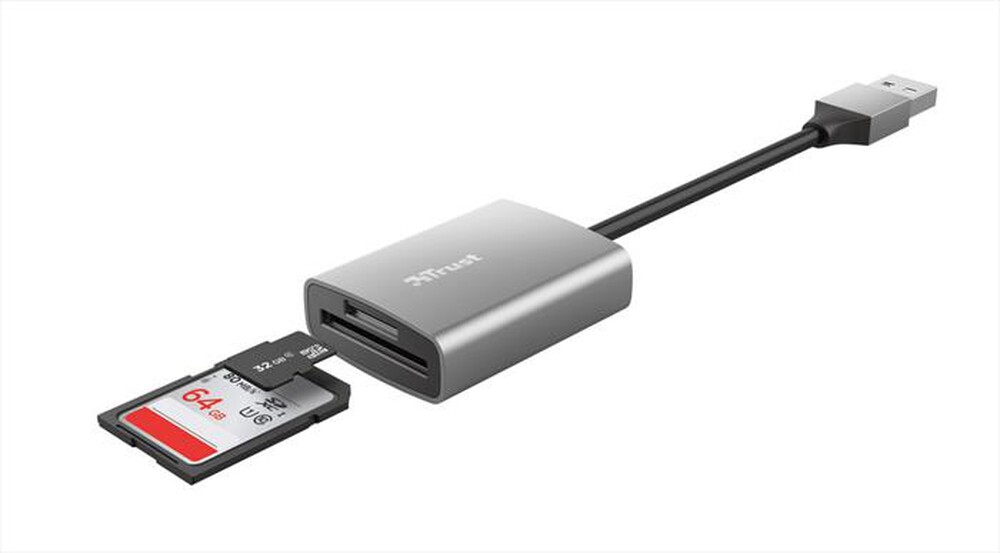 Immagine del prodotto TRUST - DALYX FAST USB3.2 CARDREADER-Grey