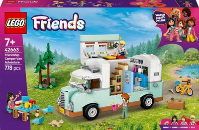 LEGO - FRIENDS Avventura sul camper dell&rsquo;amicizia 42663