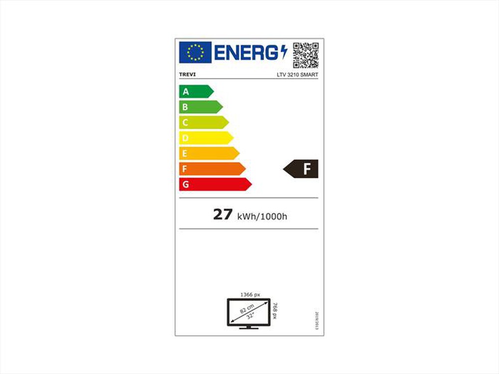 Immagine del prodotto TREVI - Smart TV LED FHD 32" LTV 3210-Nero