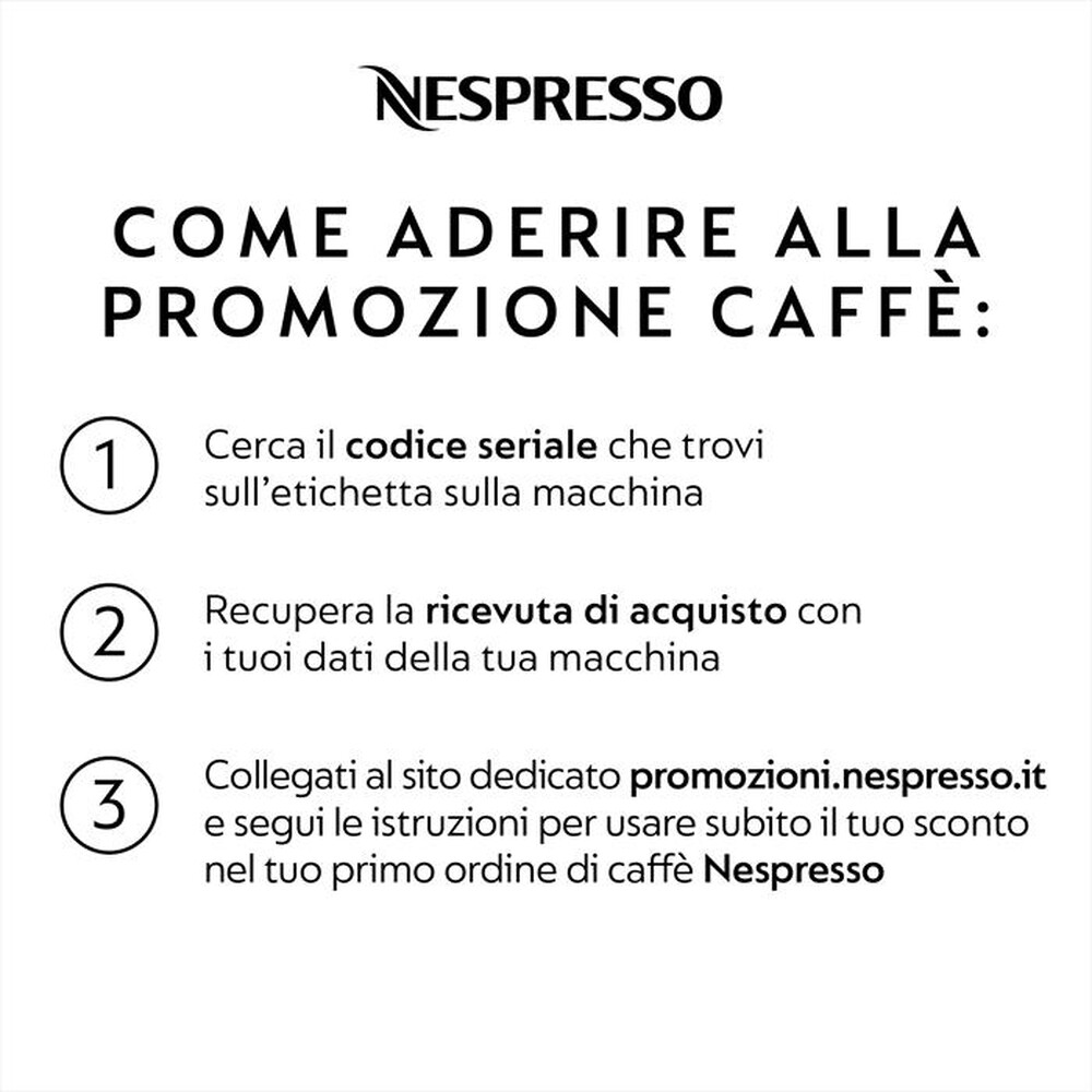 Immagine del prodotto DE LONGHI - VERTUO NEXT NESPRESSO ENV120.GY MACCHINA CAFF&Egrave;-Dark grey