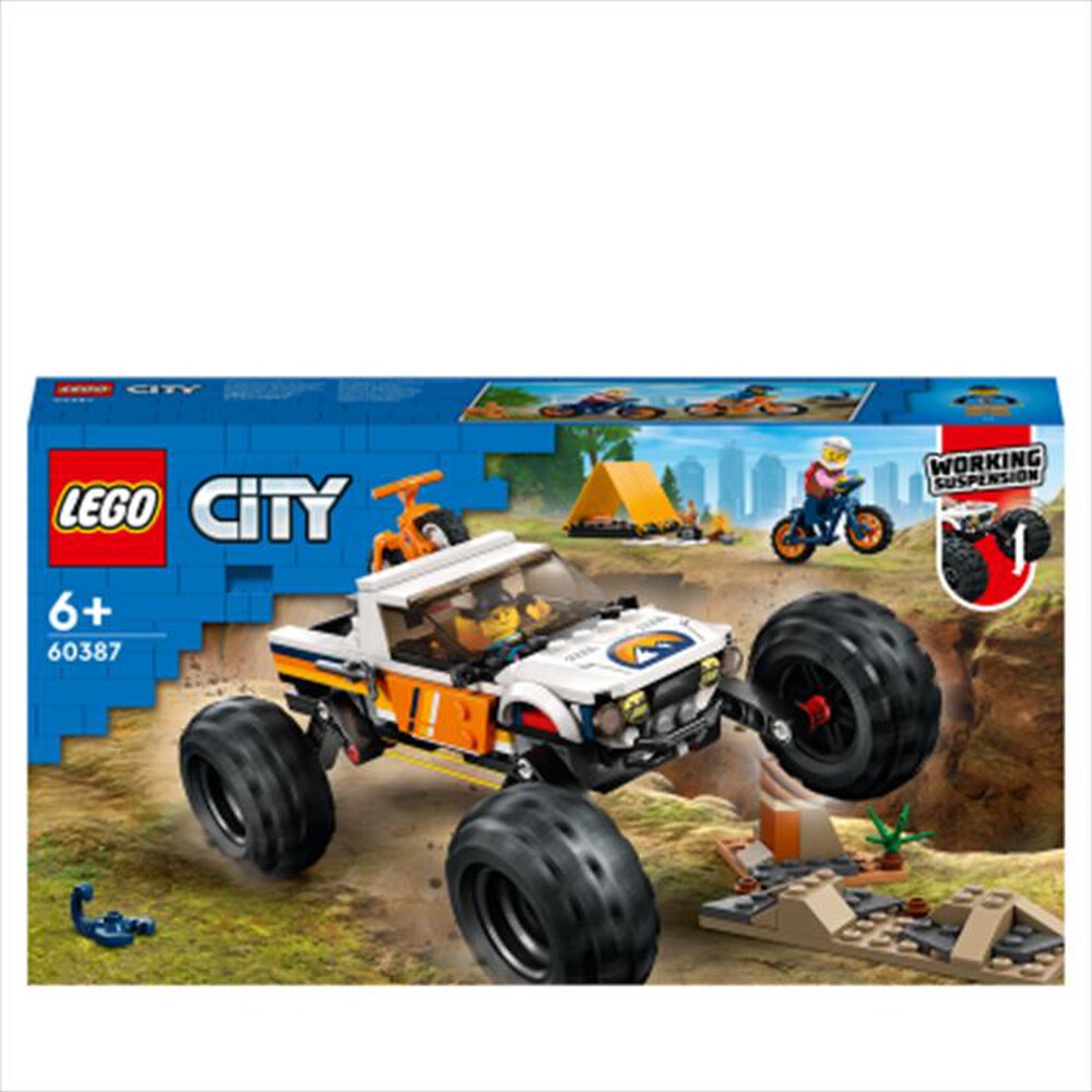Immagine del prodotto LEGO - CITY AVVENTURE SUL FUORISTRADA 4X4 - 60387