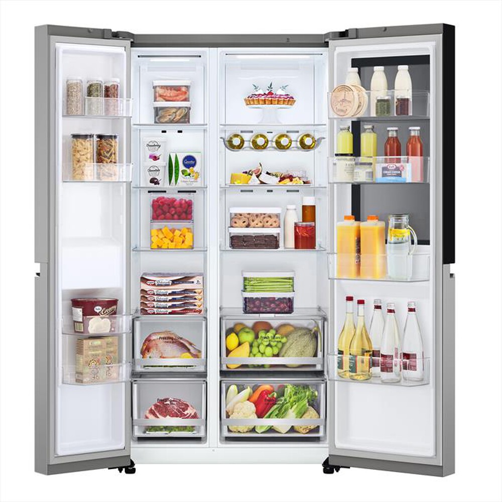 Immagine del prodotto LG - Frigorifero side by side GSVV80PYLL INSTAVIEW-Prime Silver