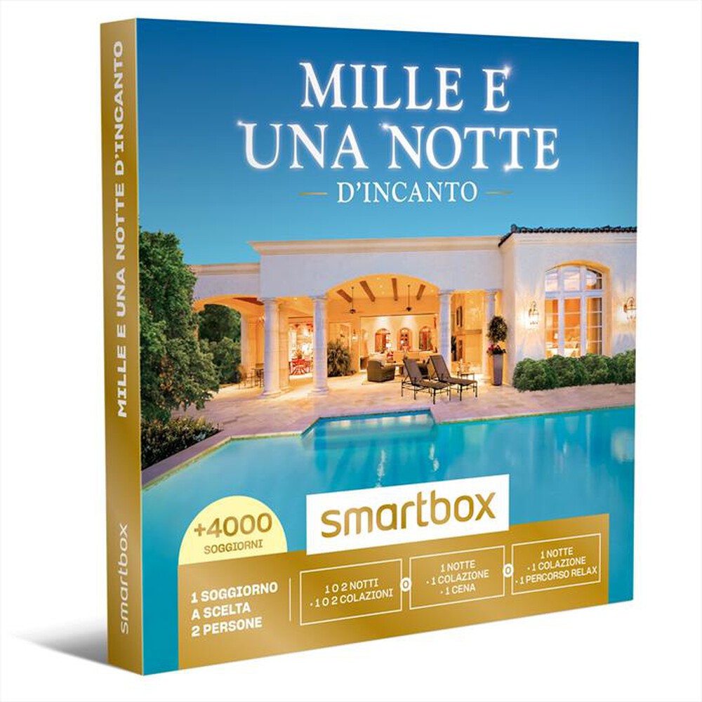 Immagine del prodotto SMARTBOX - 1001 NOTTE DINCANTO-eBox digitale
