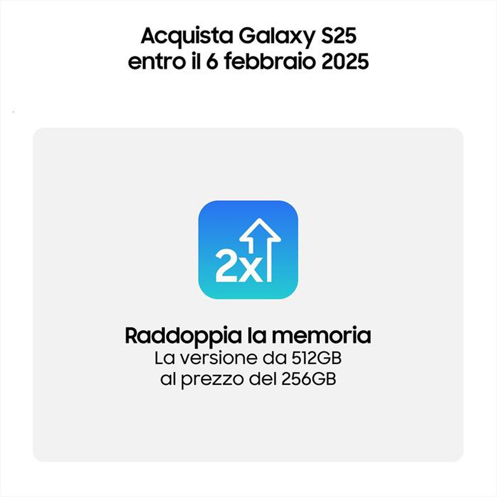 Immagine del prodotto TIM - SAMSUNG Galaxy S25 12/256GB-Icyblue