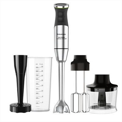 TAURUS - Frullatore ad immersione BAPI 1500 LUXE XL FULLSET-Silver/nero