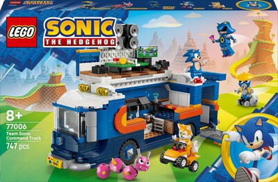LEGO - SONIC Camion di comando Team SONIC 77006