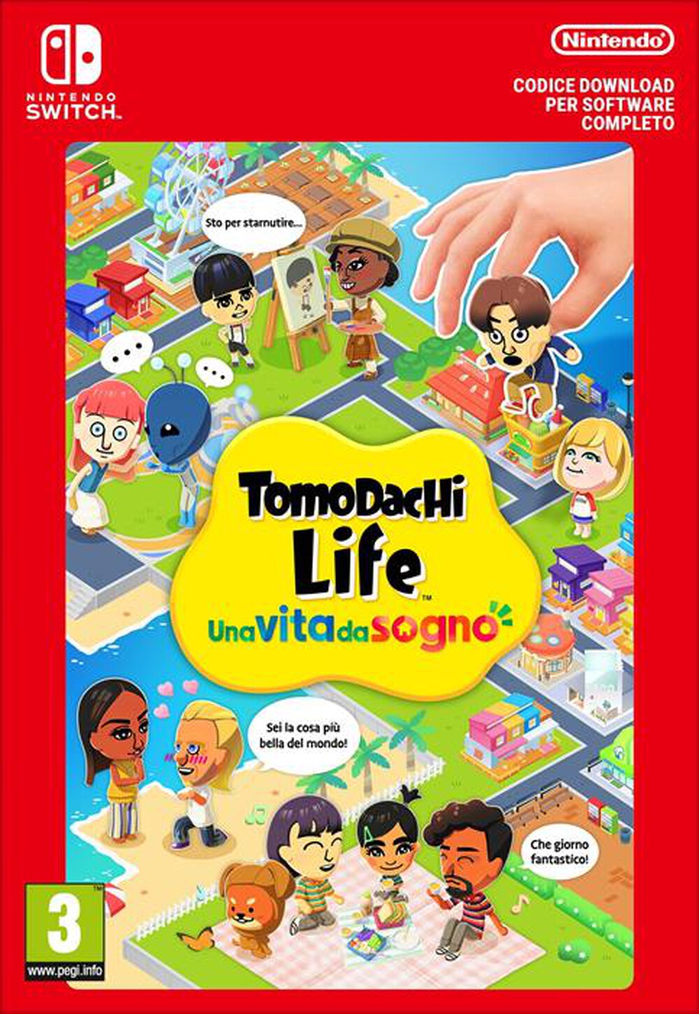 Immagine del prodotto NINTENDO - TOMODACHI LIFE: UNA VITA DA SOGNO - COD. DOWNLOAD