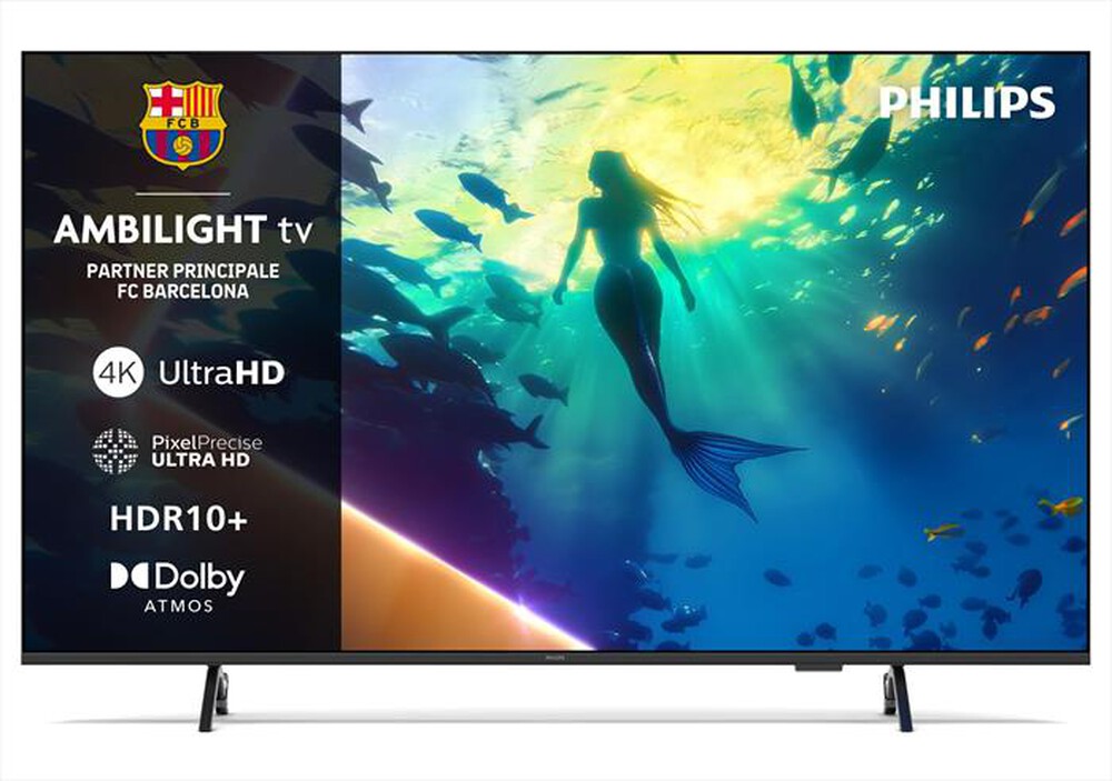 Immagine del prodotto PHILIPS - Smart TV Ambilight LED 4K 55" 55PUS8010-Black