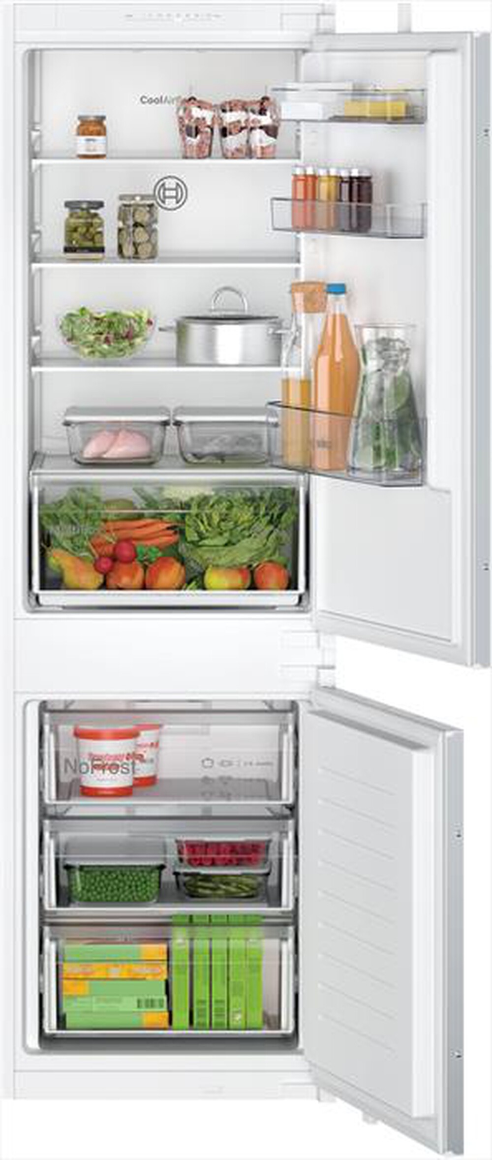 Immagine del prodotto BOSCH - Frigorifero Combinato KIN86NSE0 Classe E-Bianco