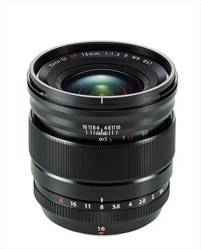 FUJI - F XF16MM F1.4 R WR-nero