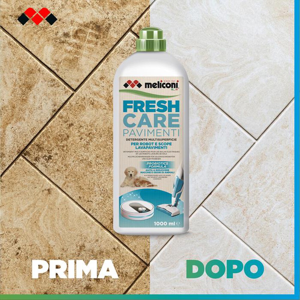 Immagine del prodotto MELICONI - Detergente per scope elettriche e robot FRESH CARE-Bianco