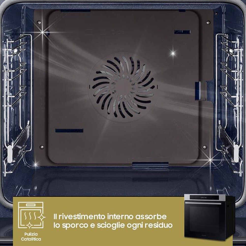 Immagine del prodotto SAMSUNG - Forno incasso elettrico NV7B4040VBS/U5 Classe A+-INOX