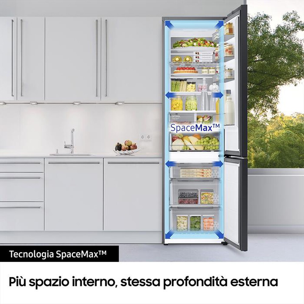 Immagine del prodotto SAMSUNG - Frigorifero combinato F-RB34D154122 BESPOKE-Glam Navy-Clean Black