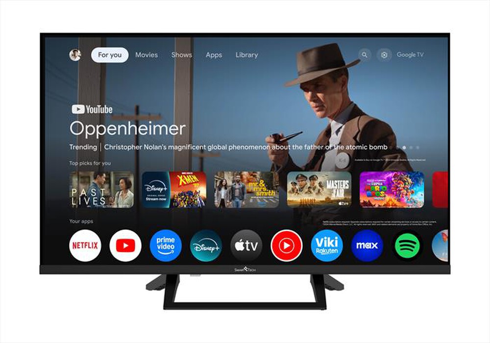 Immagine del prodotto SMART TECH - Smart TV QLED FHD 32" 32QG01V-nero