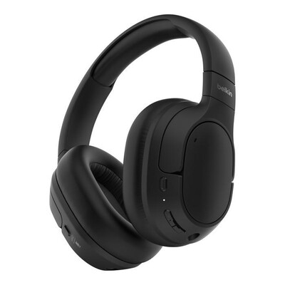 BELKIN - SOUNDFORM ISOLATE NOISE CANCELLING HEADPHONES-Nero