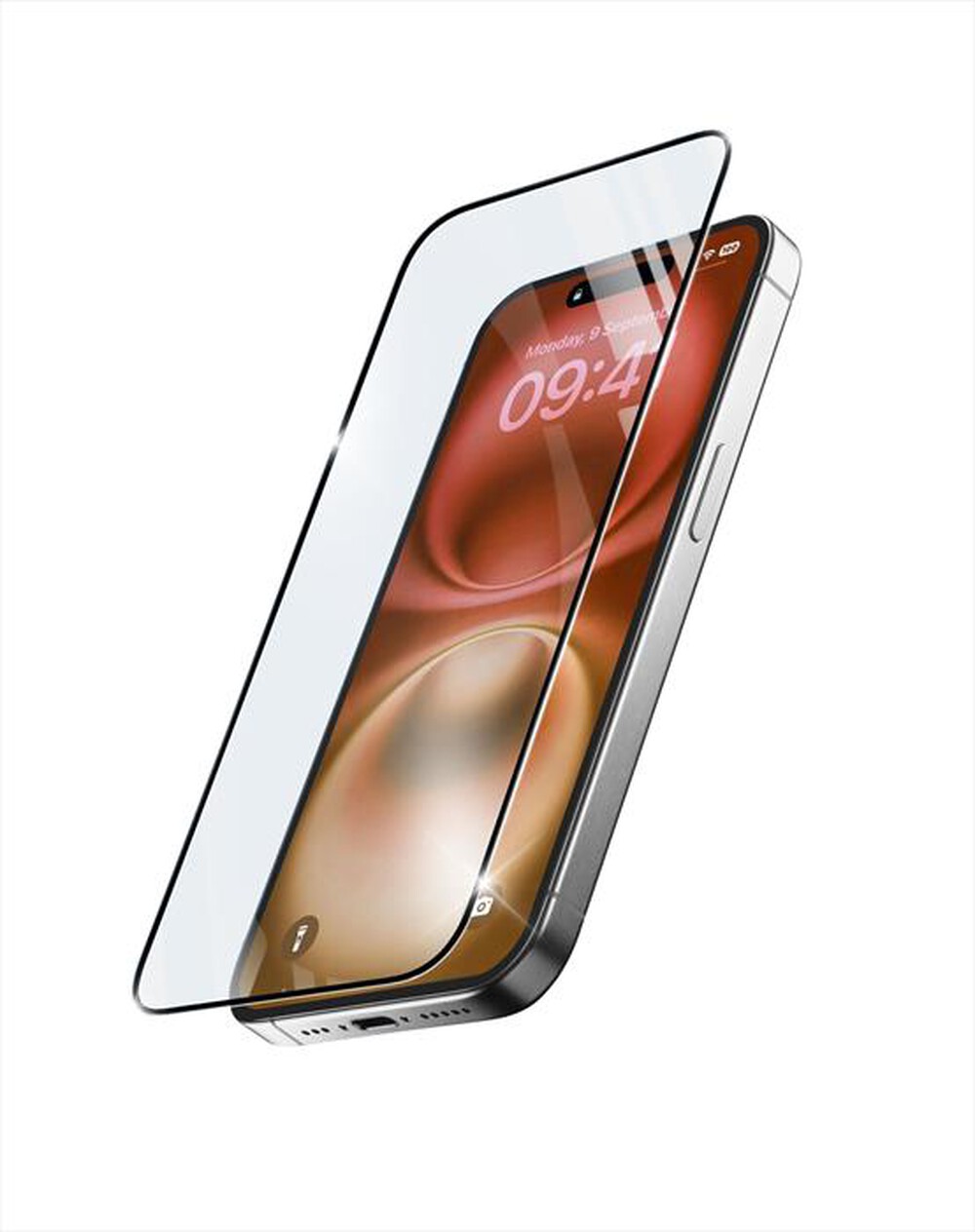 Immagine del prodotto CELLULARLINE - FORTIFIED XTREME GLASS - IPHONE 16 PLUS-Transparent