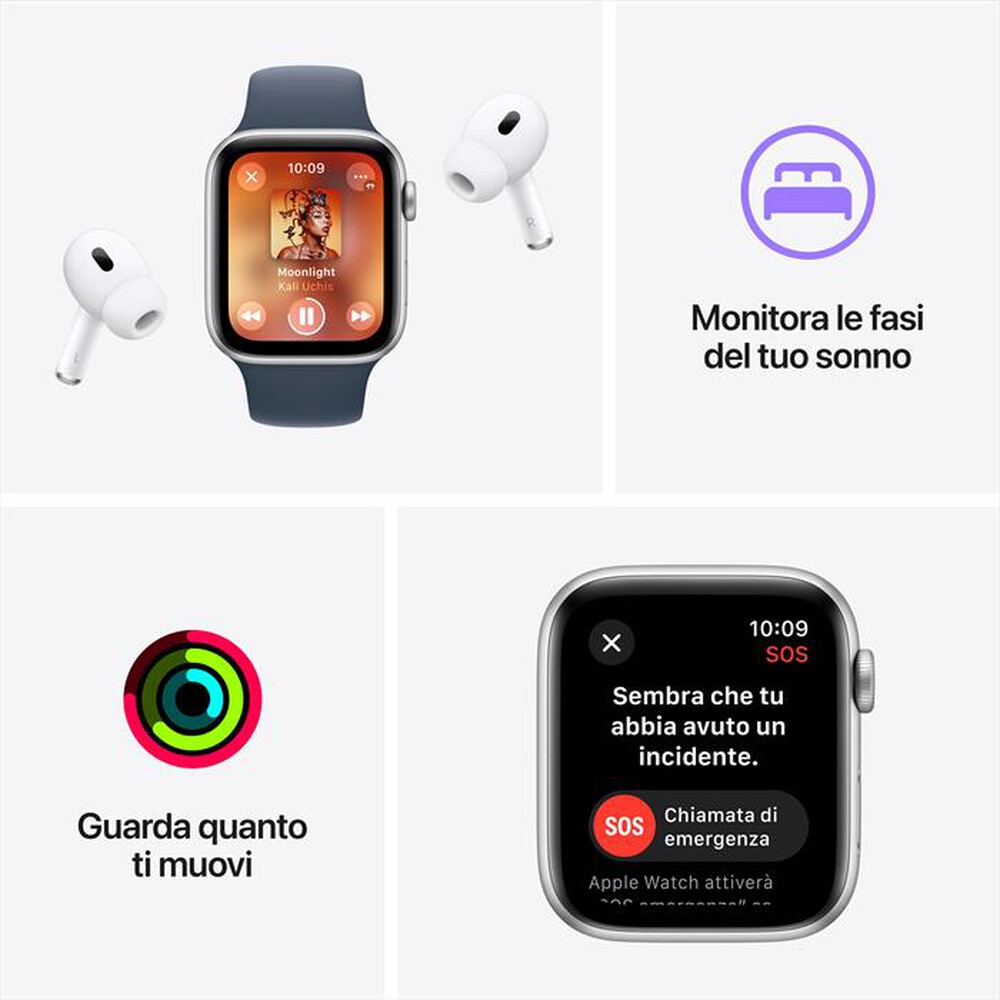 Immagine del prodotto APPLE - Watch SE GPS + Cellular Cassa 40mm - S/M-Galassia