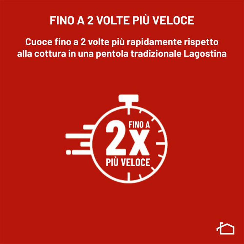 Immagine del prodotto LAGOSTINA - Pentola a Pressione 7lt-Inox