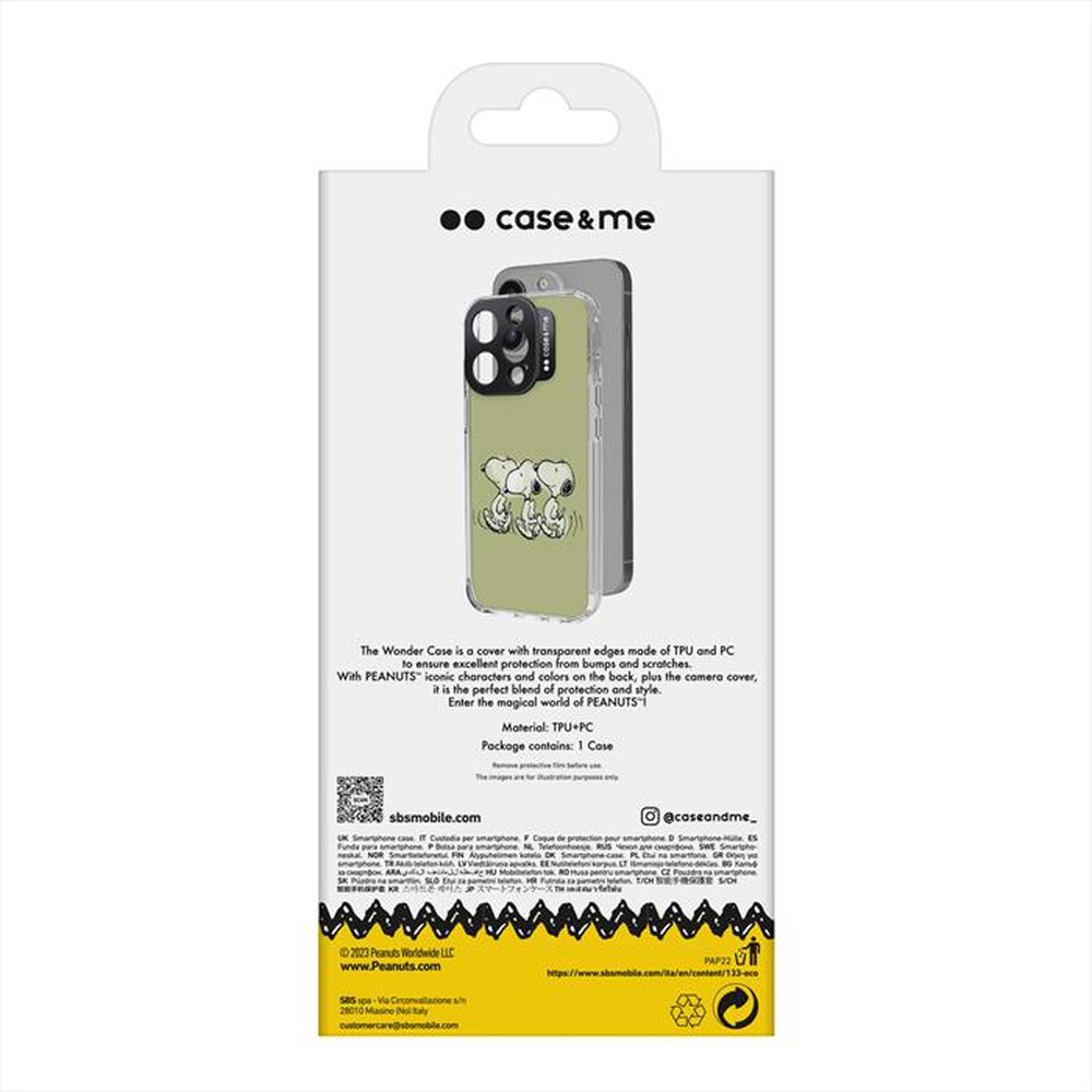 Immagine del prodotto CASEME - Cover CMPNUTSCOVCIP1467P1 per iPhone 14 Pro Max-Daily Mood