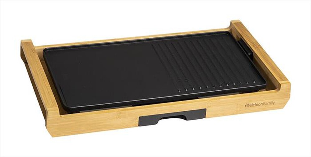 Immagine del prodotto MELCHIONI FAMILY - Bistecchiera elettrica BAMBOO GRILL-nero