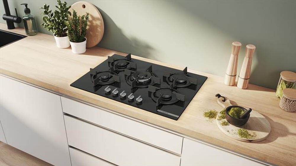 Immagine del prodotto BOSCH - Piano cottura a gas PPQ7A6I15 75,2 cm-Nero