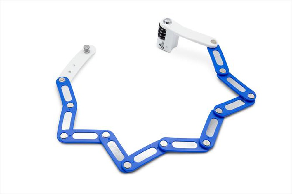 Immagine del prodotto URBAN PRIME - Lucchetto FOLDING LOCK-Bianco e azzurro