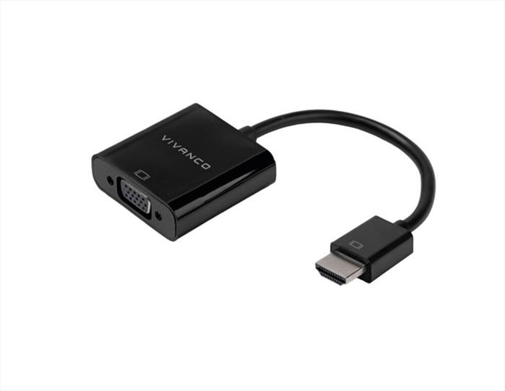 Immagine del prodotto VIVANCO - Adattatore HDMI M a VGA F VVITADHDMIVGAMF-Nero