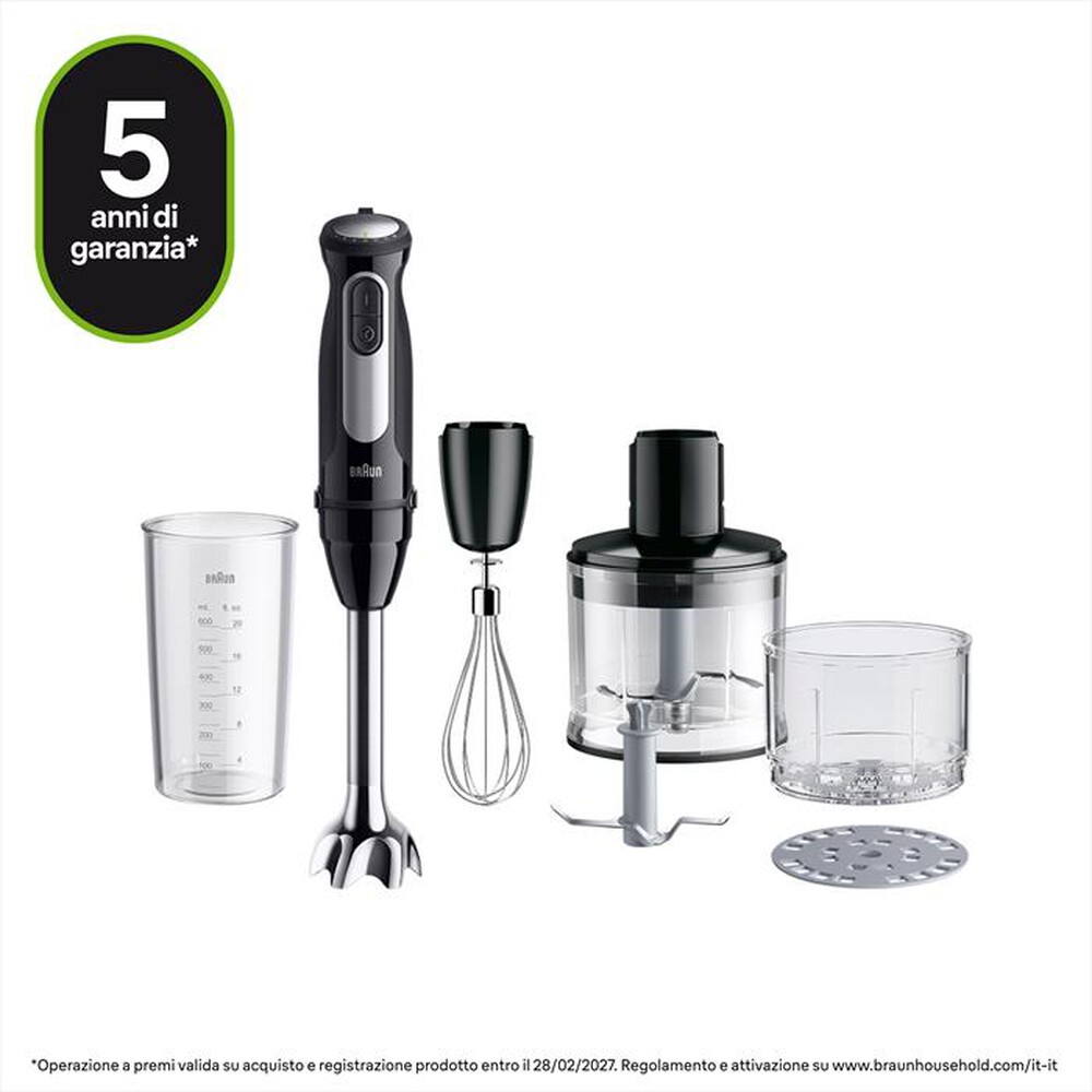 Immagine del prodotto BRAUN - Minipimer MULTIQUICK 5 PRO MQ55254M-nero