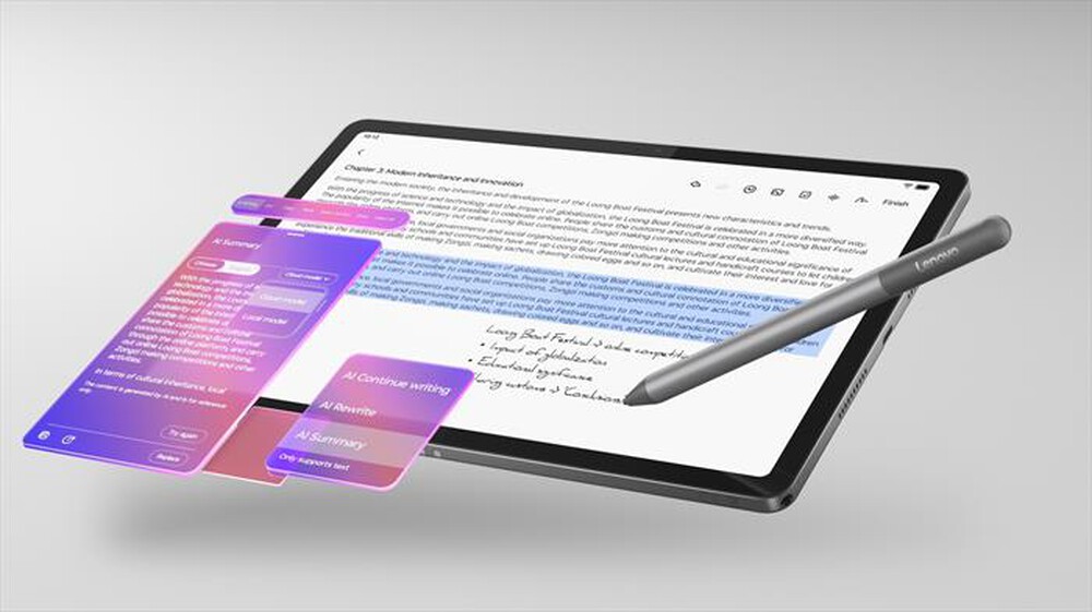 Immagine del prodotto LENOVO - Tablet IDEA TAB ZAFR0983SE 8GB 256GB WiFi-Luna Grey