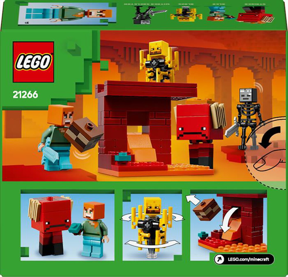 Immagine del prodotto LEGO - MINECRAFT Battaglia sul ponte del Nether 21266