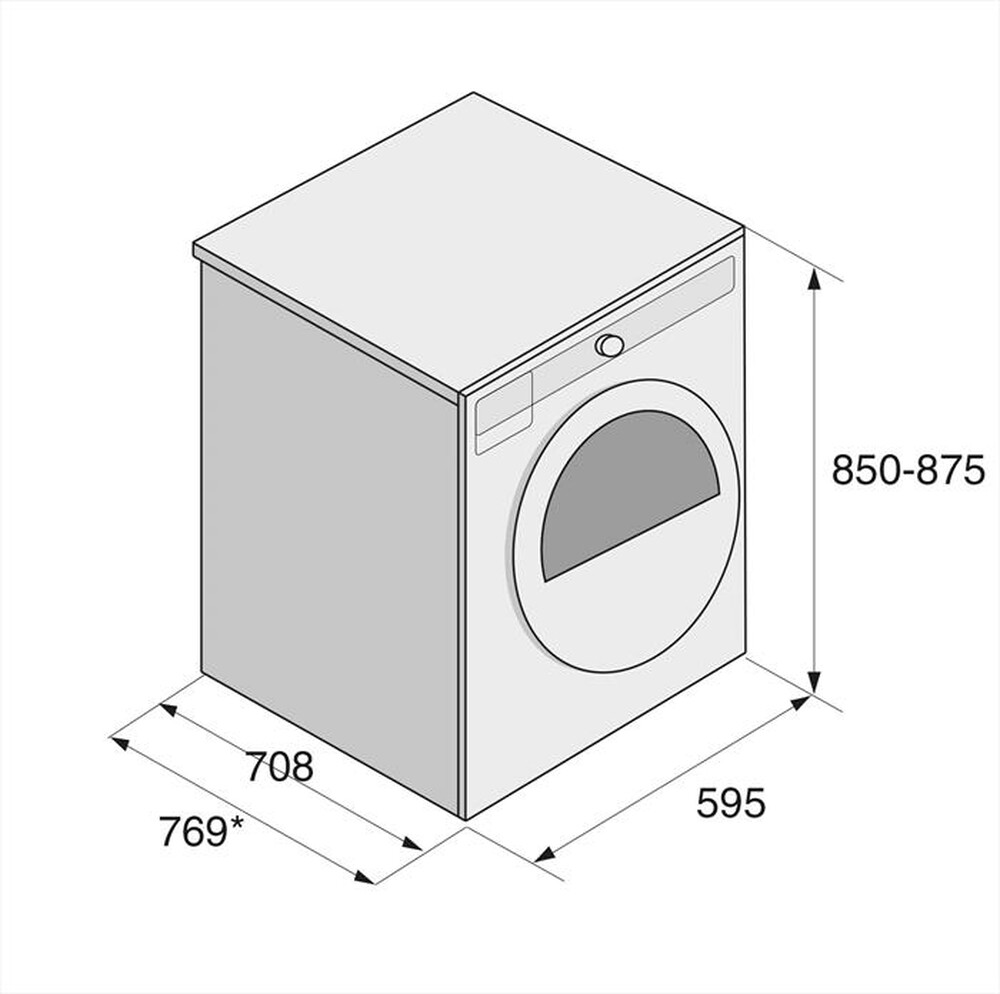 Immagine del prodotto ASKO - Asciugatrice T 611 HX.W 11Kg Classe D