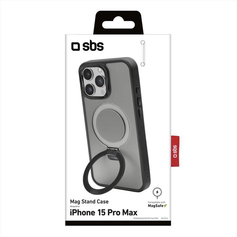 Immagine del prodotto SBS - Cover TEMAGCOVSTIP1567PK per iPhone 15 Pro Max-Nero