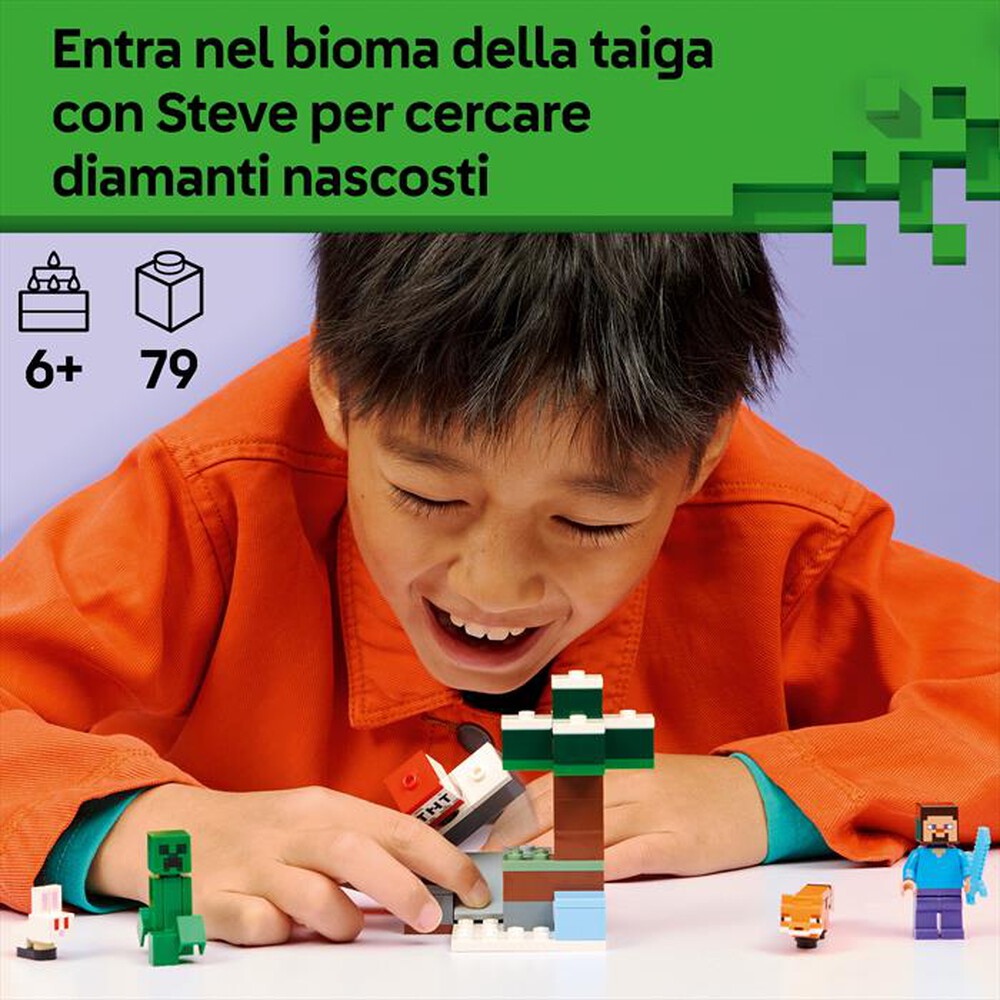 Immagine del prodotto LEGO - MINECRAFT Avventura di Steve nella taiga 21583