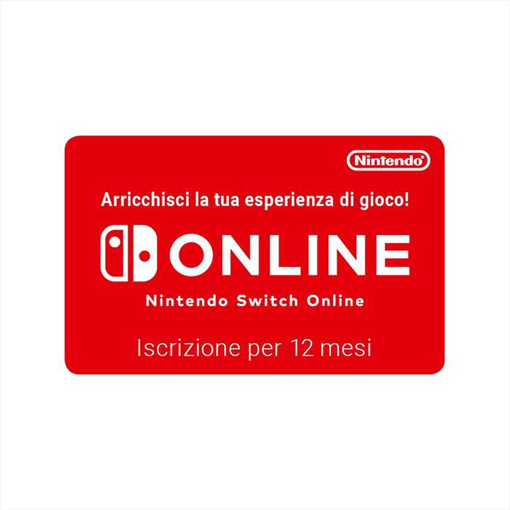 Immagine del prodotto NINTENDO - SWITCH ONLINE 12 MESI
