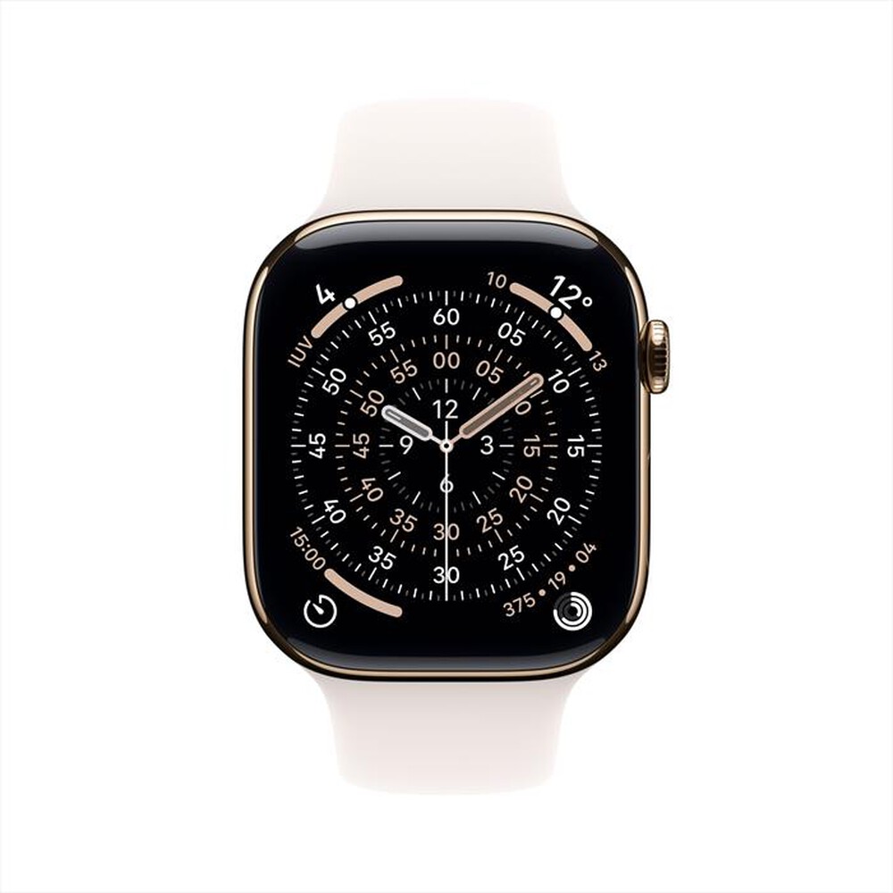 Immagine del prodotto APPLE - Watch Series 11 GPS + Cellular 46mm Titanio-Oro - Band Rosa Fard - S/M