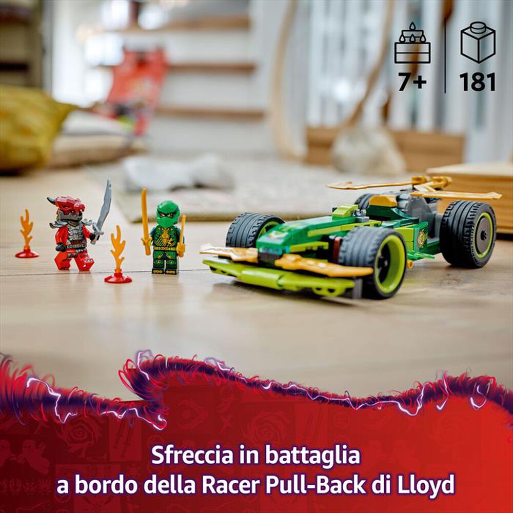 Immagine del prodotto LEGO - NINJAGO Racer pull-back di Lloyd 71828