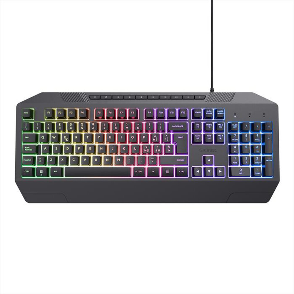 Immagine del prodotto TRUST - GXT836 EVOCX GAMING KEYBOARD IT-Black/RGB