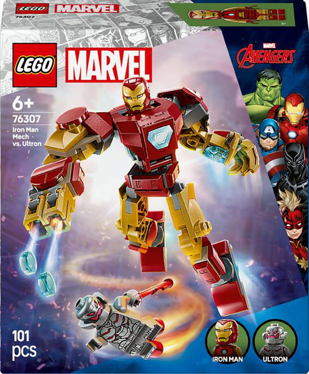 Immagine del prodotto LEGO - SUPER HEROES MARVEL Mech Iron Man vs Ultron 76307
