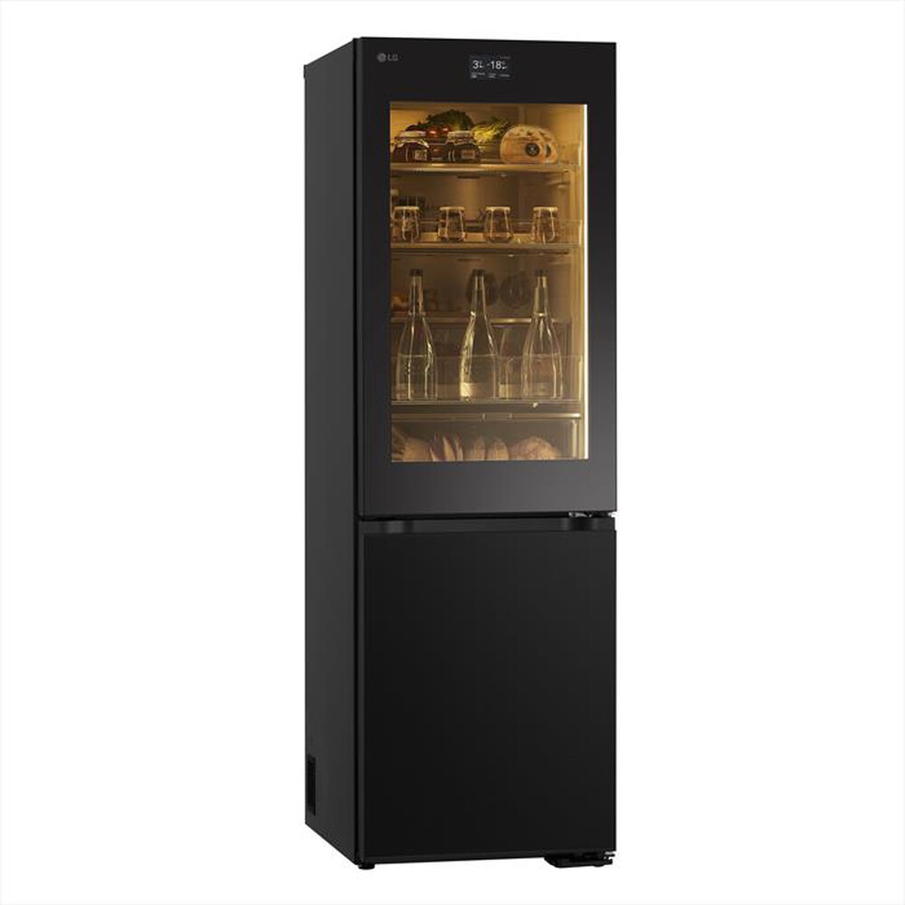 Immagine del prodotto LG - Frigorifero combinato GBG7190CEV Classe C 349L-Black