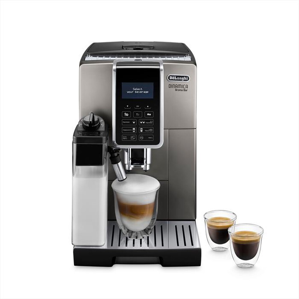 Immagine del prodotto DE LONGHI - Macchina da caff&egrave; Dinamica Aroma Bar ECAM359.57.TB-Titanio Nero