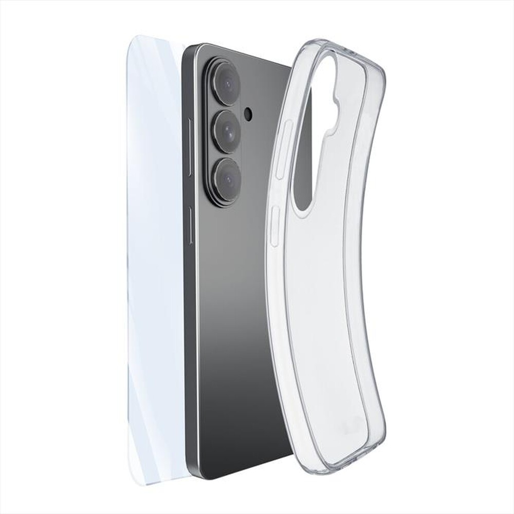 Immagine del prodotto CELLULARLINE - Kit di accessori per la protezione di GALAXY S26+-Trasparente