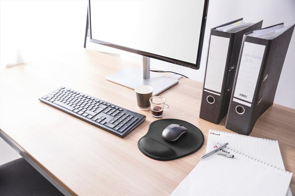 Immagine del prodotto TRUST - Bigfoot Gel Mouse Pad - Black-Black
