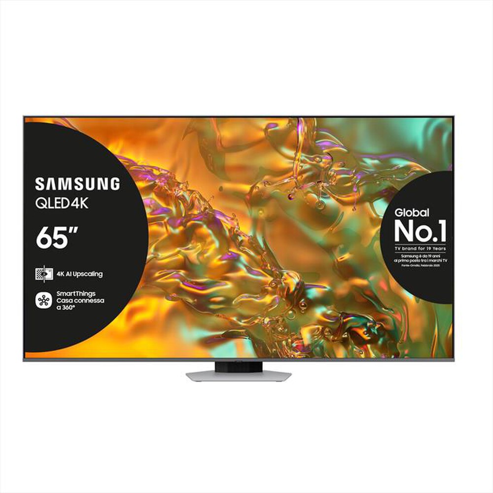 SAMSUNG - Smart TV Q-LED UHD 4K 65" QE65Q80DATXZT-ECLIPSE SILVER
