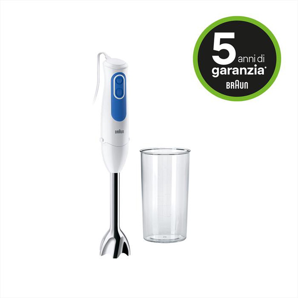 Immagine del prodotto BRAUN - MQ3000WH SMOOTHIE PLUS-BIANCO/BLU