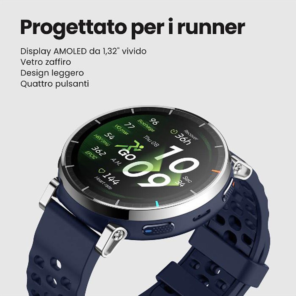 Immagine del prodotto AMAZFIT - Smartwatch ACTIVE 3 PREMIUM-Apex Silver