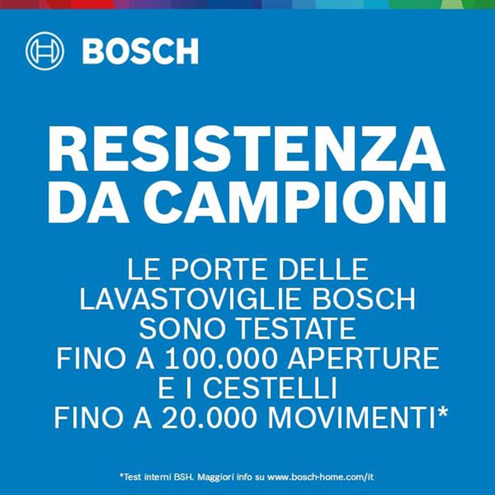 Immagine del prodotto BOSCH - Lavastoviglie SMU4EVS08E Classe B 14 Coperti-Acciaio spazzolato