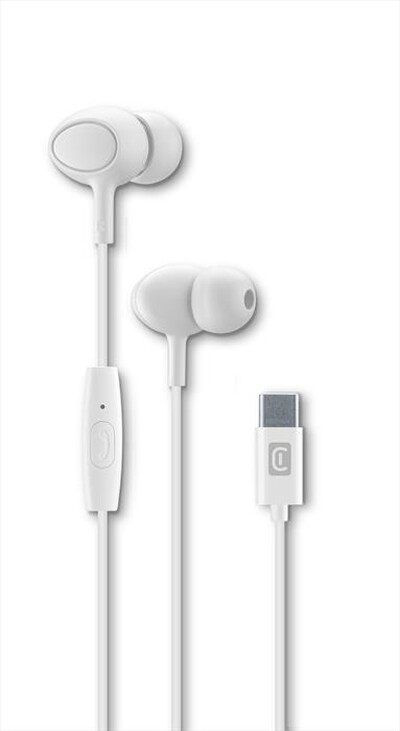 CELLULARLINE - Auricolare con filo AUINEARTYPECW-Bianco
