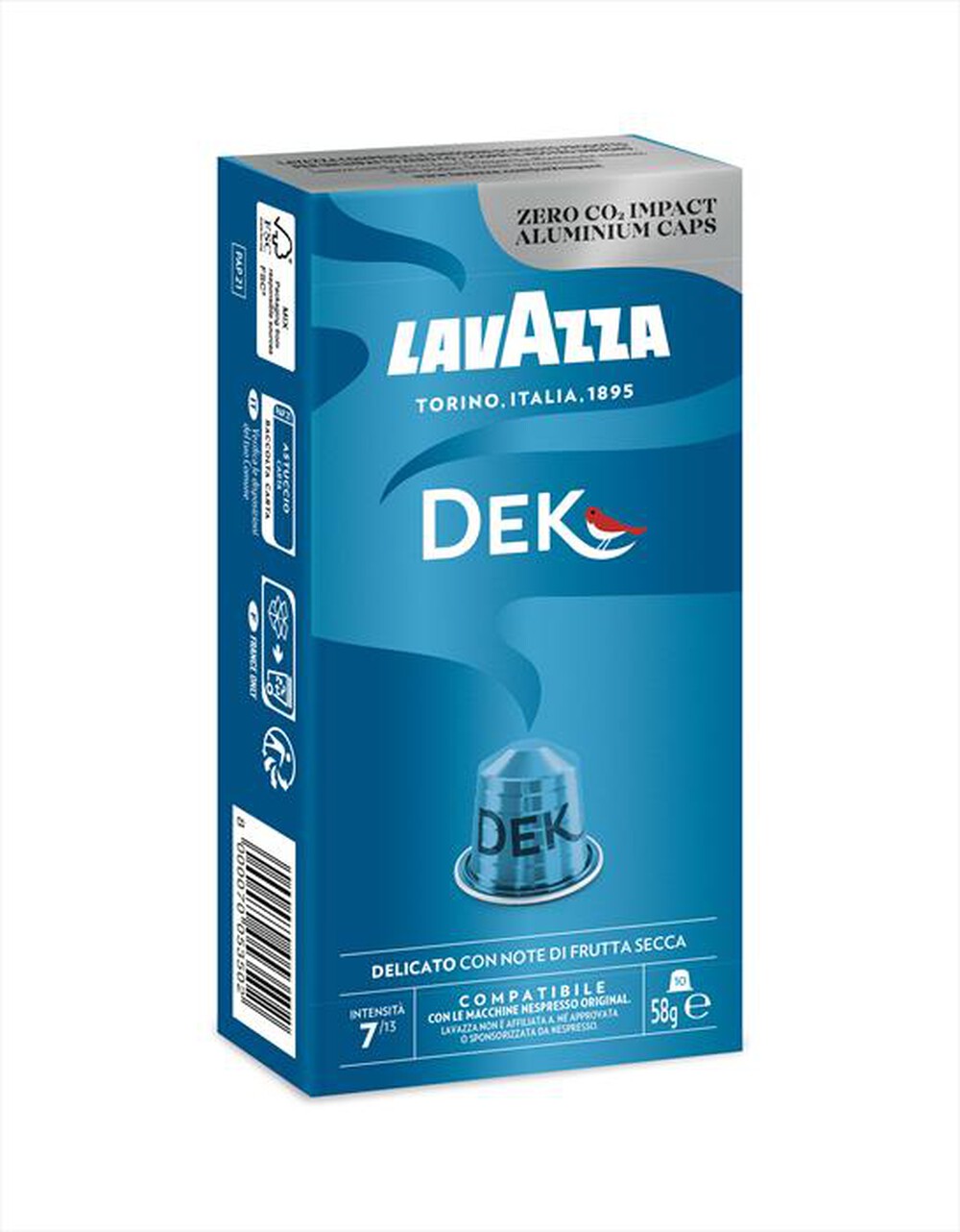Immagine del prodotto LAVAZZA - Dek - 10 caps-Blu