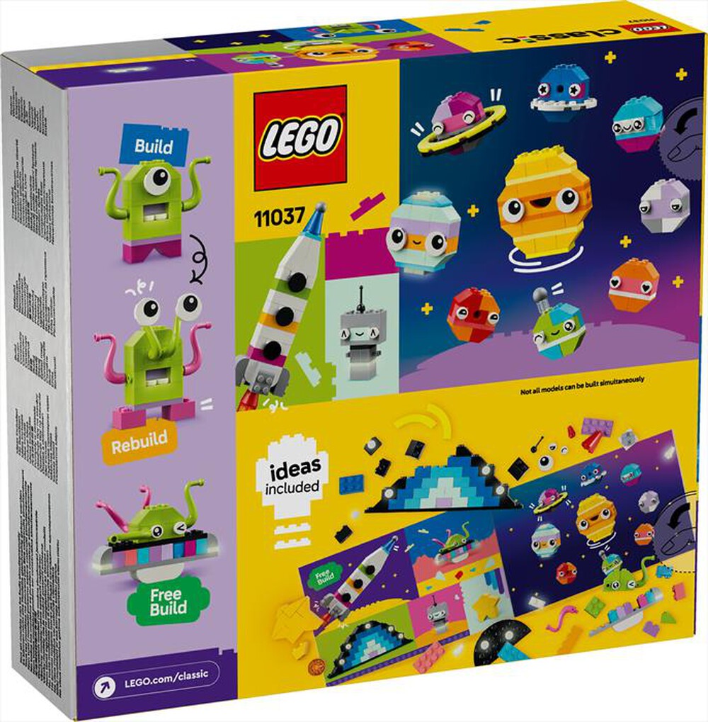 Immagine del prodotto LEGO - CLASSIC Pianeti dello spazio creativi 11037