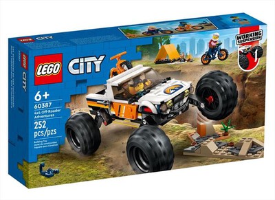 LEGO - CITY AVVENTURE SUL FUORISTRADA 4X4 - 60387